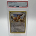 Pokémon TCG Eevee EX Sandstorm 63/100 PSA 8 Regular English 2003
