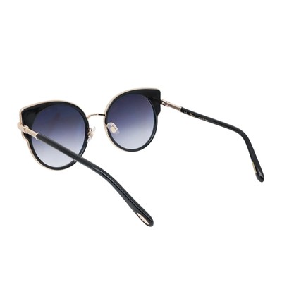 Chopard Shiny Rose Gold Metal Frame Smoke Gradient Lens  display picture 3