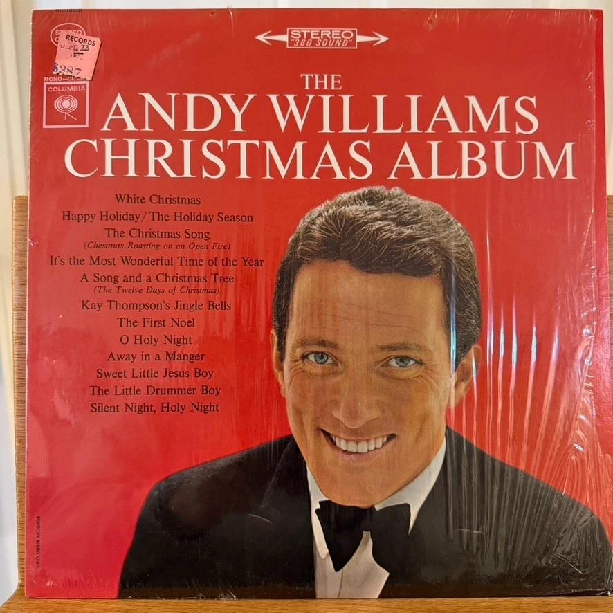 Andy Williams Christmas Album Vinyl LP Columbia CS 8887 1st Press Happy Holidays - Bild 2 von 4