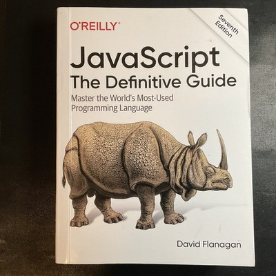   Javascript the Definitive Guide by Flanagan 2020