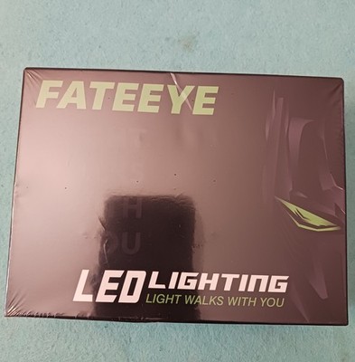 FATEEYE LED Headlight Bulbs 9005+9006 HB3 HB4 Fog Bulbs , CE FCC Certified New 