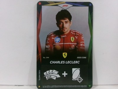 2025 UNO Elite F1 Formula 1  Wild Card   SSP   Charles Leclerc