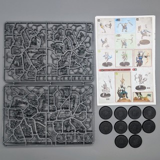 Idoneth Deepkin Namarti Reavers (10x) On Sprue Age of Sigmar (2/2)