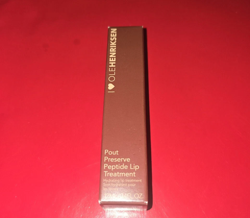 Olehenriksen Pout Preserve 多肽唇部护理 可可霜 全新带盒 — 第 2/3 张图片