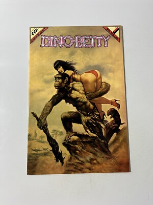 Dino Betty #1 CCP Conquest Press Comics 1993 Betty Page First Print