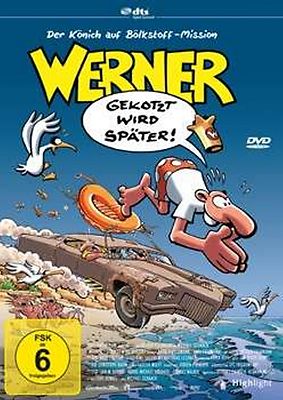 Werner 4 Gekotzt wird später - Brösel - DVD - OVP - NEU