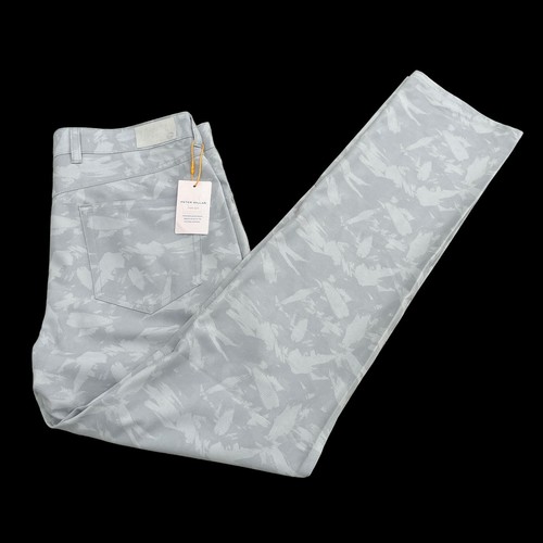 Peter Millar Crown Sport 5 Pocket eb66 Performance Pants Camo Grey 32x32 $170 - Picture 8 of 9