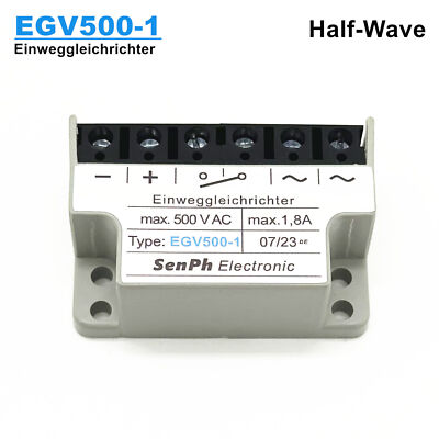 SENPH Einweggleichrichter EGV500-1 max.500VAC 1,8A Half-Wave Rectifier module