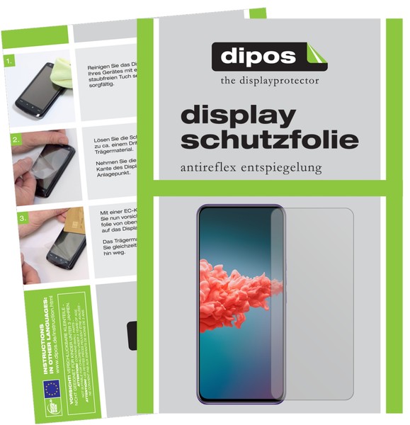 2X Schutzfolie FüR Zte Axon 20 5G Matt Displayschutzfolie Folie Display Schutz-image