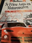 HUGE Belgium Automotive 1992 Poster Motorshow AUTO SHOW Friesland Netherlands F1 — photo 2