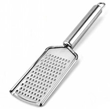 Stainless Steel Grater Nutmeg Spice Lemon Citrus Orange Zester Cheese Ginger 