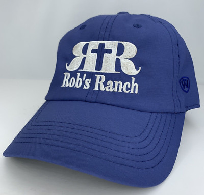 Rob's Ranch Hat Blue TOW Top Of The World Strapback Cap Oklahoma