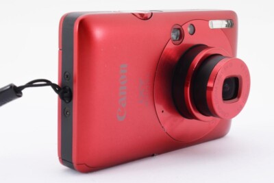 Canon IXY DIGITAL 210 IS 12.1MP Compact Digital Camera Red