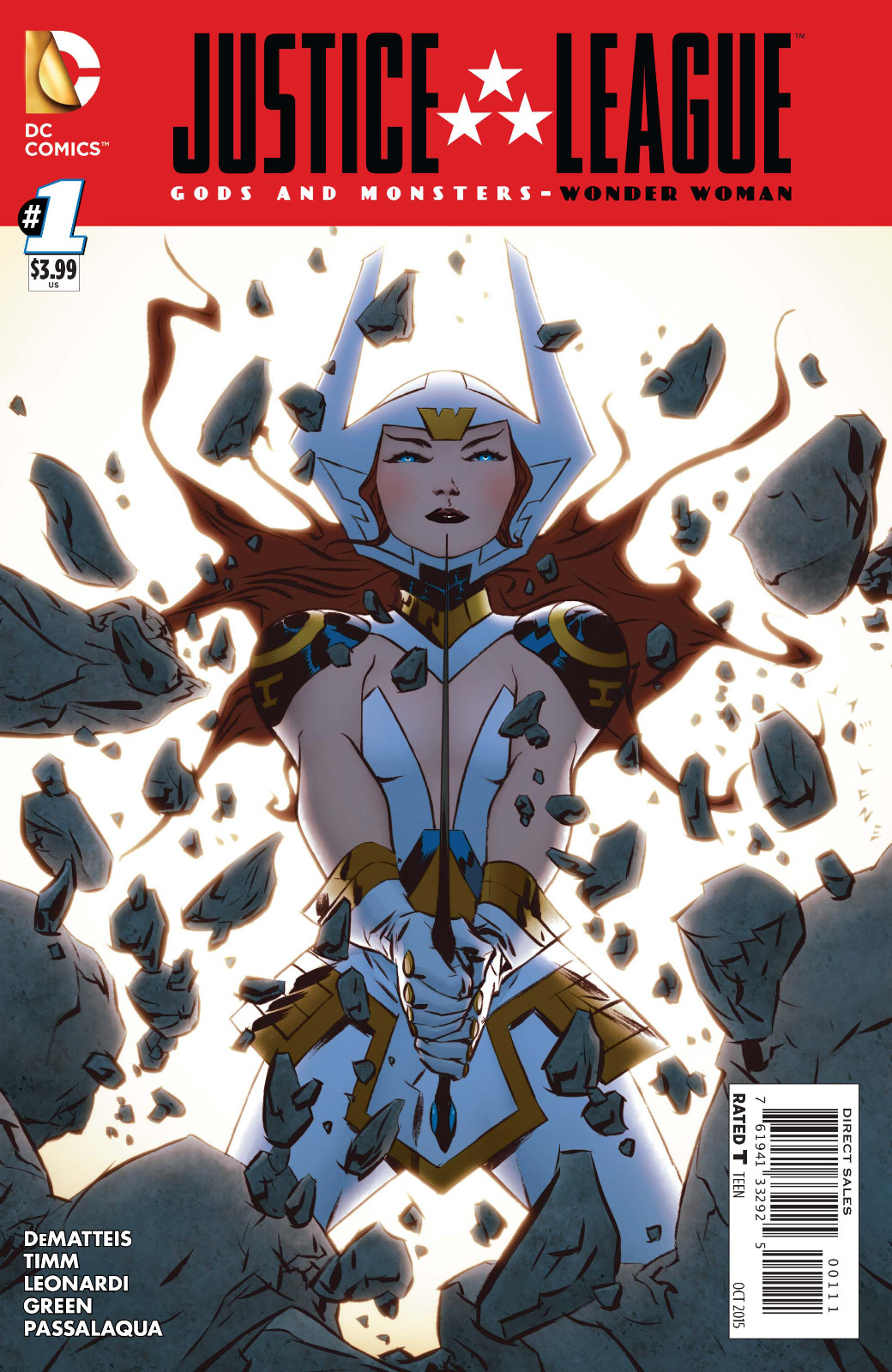 Justice League Gods and Monsters - Wonder Woman #1 Main Cover New/Unread