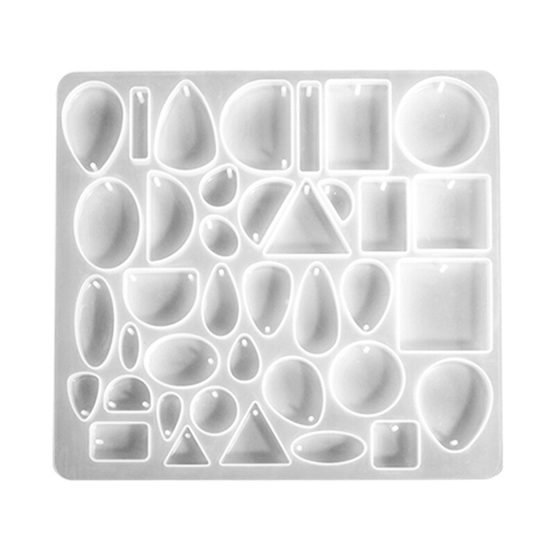 Epoxy Resin Molds for Jewelry Making – Cabochon Earrings Pendants Necklace