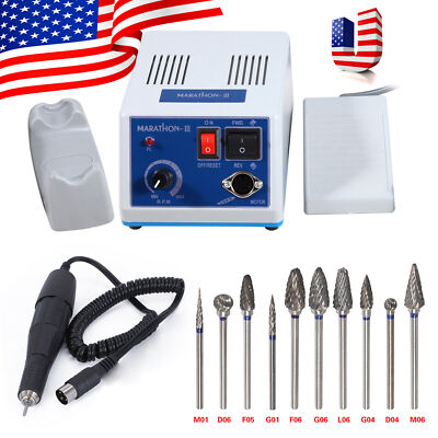 Dental Lab Marathon Electric Micromotor Polishing Unit /+35K rpm Motor Handpiece