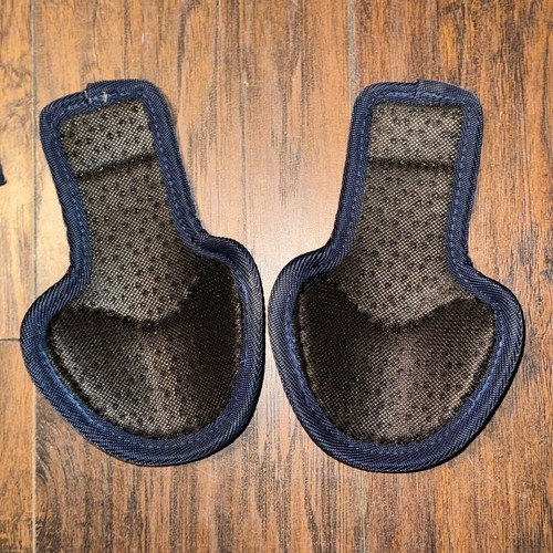 Evoshield Pro SRZ Catcher's Protective Pre-Owned Used Navy Shin Leg Guard Uppers - Picture 14 of 24