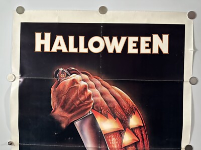 Original 1978 HALLOWEEN One Sheet Movie Poster 27X41 Inches | eBay