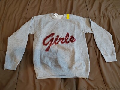 ''Girls'' Sweatshirt, Grey, size Small, NEW