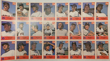 TUCSON TOROS/ORANGE CRUSH 1977-UNCUT SHEET{24 CARDS-RARE}