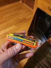 Sakai Japan Tin Litho and Plastic Toy Car MH2 Racing with Spinner