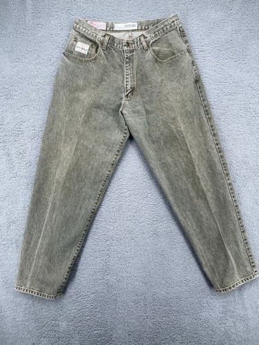 Rifle Jeans Mens 36x33 Mid Rise Straight Big Wolf Denim Charcoal Vintage |  eBay