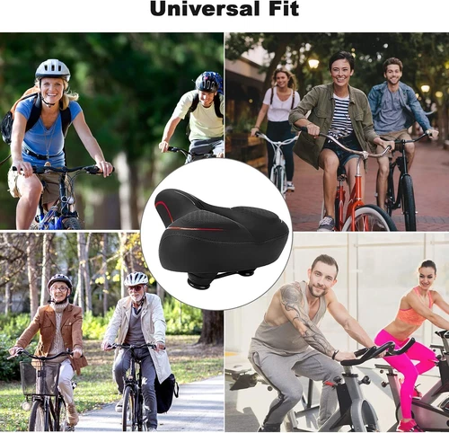 Fahrrad Sattel Fahrradsattel Fahrradsitz Gelsattel MTB Tourensattel Damen Herren - Bild 12 von 12