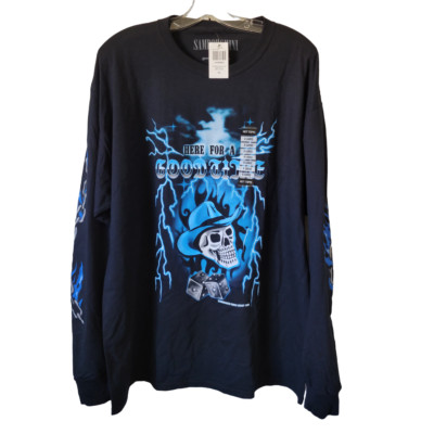 Samborghini Here For A Good Time LS T-Shirt - Men's XL
