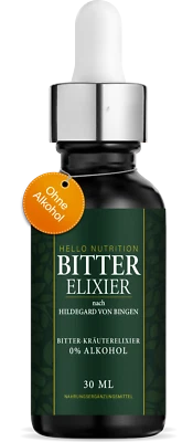 HELLO NUTRITION HelloNutrition BITTER ELIXIERBittertropfen hochdosiert schnell abnehmen einfach