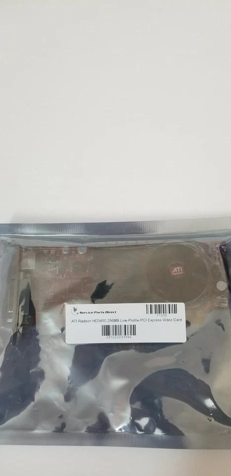 ATI Radeon HD3450 256MB Low Profile PCI Express Graphics Card  - Image 2 of 4