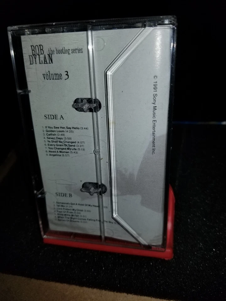 Bob Dylan The Bootleg Series Volume 3 (Cassette Tape) 📼 Sony Music "LIKE NEW" - Image 4 of 4