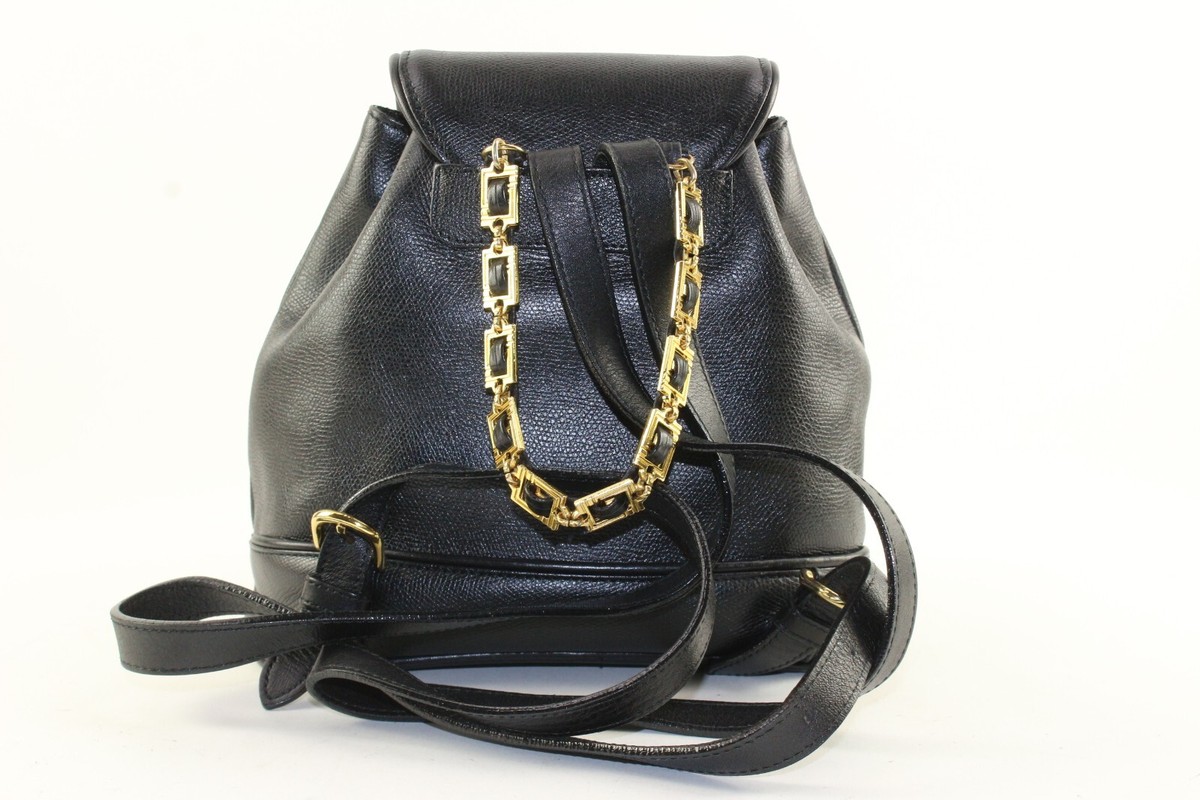 VERSACE Leather Backpack 1VER1214K VERSACE Leather Backpack 1VER1214K – Bagriculture main image 4