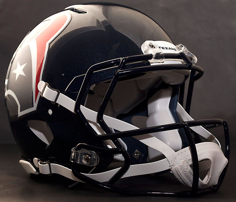 HOUSTON TEXANS NFL Riddell Speed CU-S2BD-SW Football Helmet