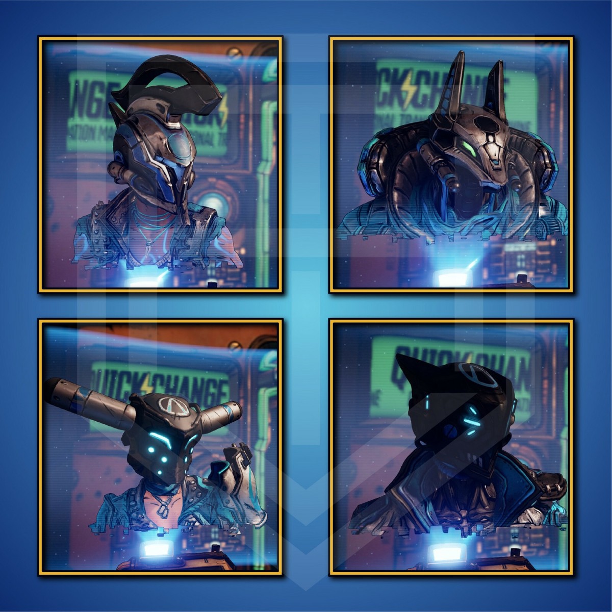 Borderlands 3 [Like Follow Obey] PAX East Exclusive Skins Heads [ALL  PLATFORMS]