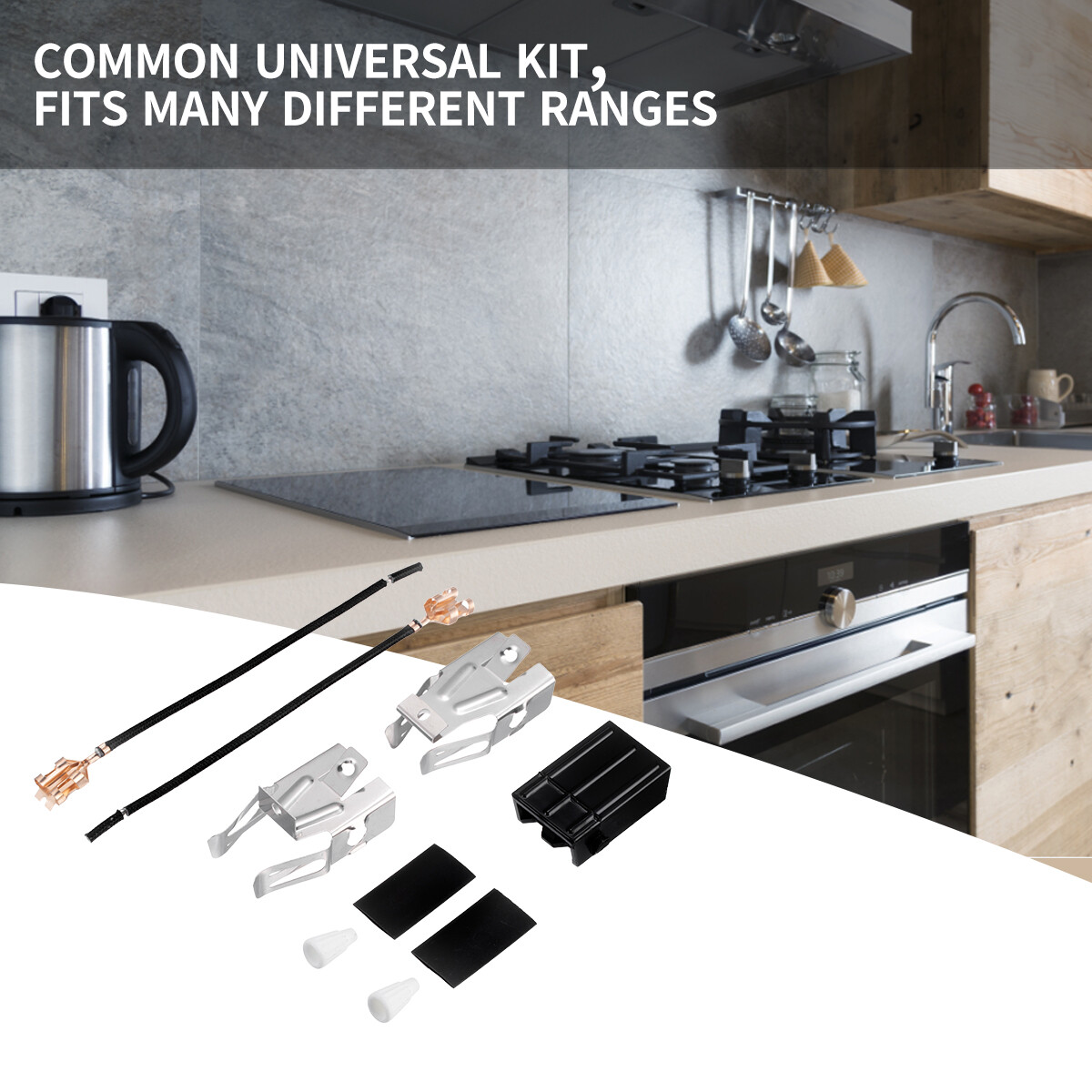 4 Pack 330031 Electric Stove Range Burner Receptacle Kit For Whirlpool