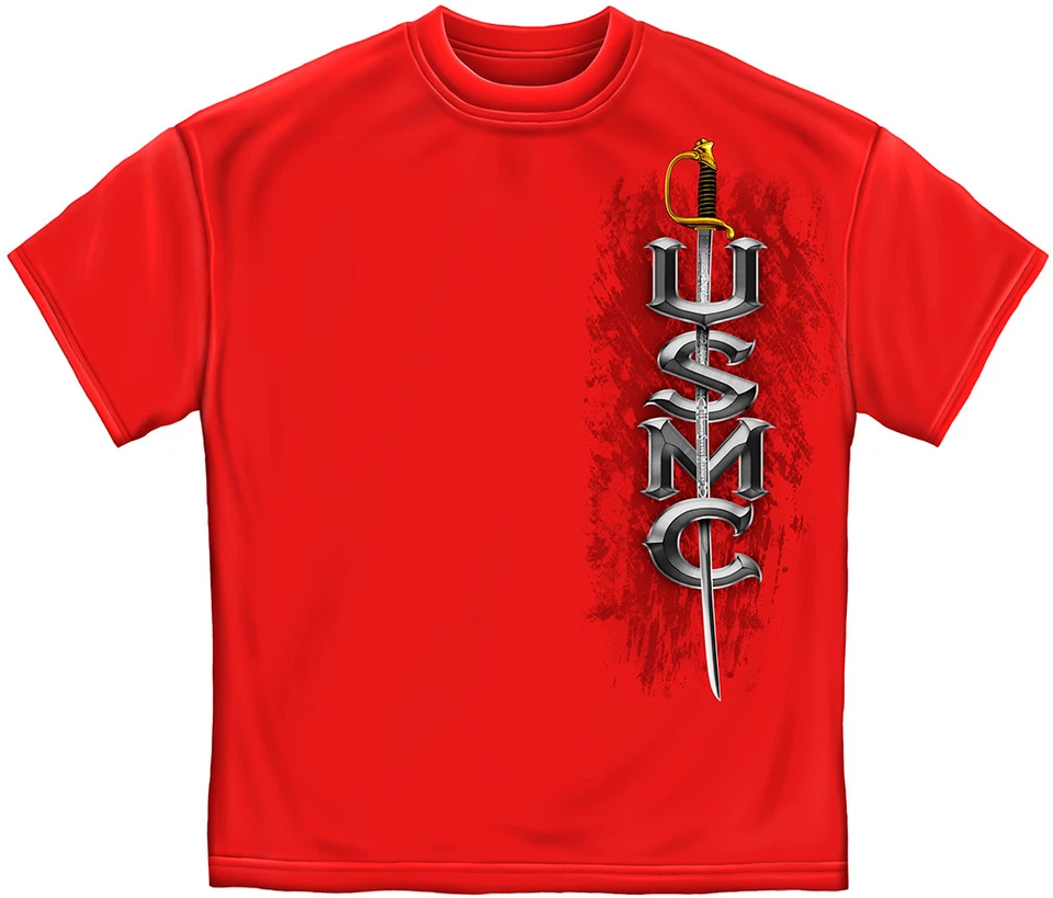 Camiseta MARINE FOR LIFE EAGLE SEMPER FIDELIS Oorah por Erazor Bits Marine - Imagem 2 de 3