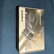 Alvoxcon UM-220 / Ck-220 Hand Microphones Set Of 2 UHF Microphone Kit   **NEW