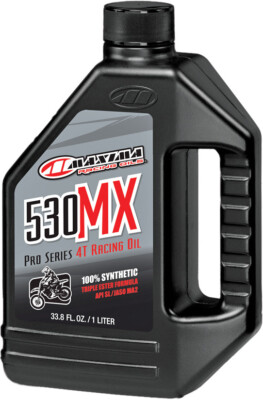 MAXIMA 530MX Pro Series Full-Synthetic 4T 4-Stroke Racing Engine Motor Oil 1L