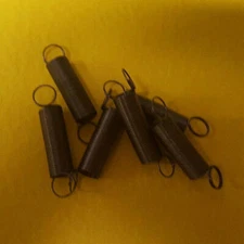 6 UPPER FINGER SPRINGS MILLS, JENNINGS, REPLACMENT SPRINGS ANTIQUE SLOT MACHINE
