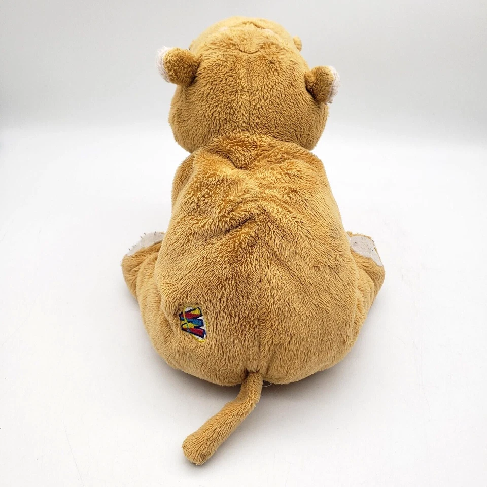 Ganz Webkinz Mud Hippo Plush Stuffed Animal Brown 10" Soft Toy No Code HM384 - Image 3 of 4