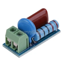 2PCS RC Absorption Snubber Circuit Relay Contact Protection Resistance Module