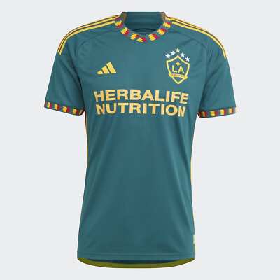 ADIDAS LA GALAXY 23/24 AWAY AUTHENTIC JERSEY SIZE LARGE ONLY | eBay