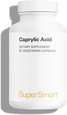 Supersmart Caprylic Acid Supplement 1350Mg (From MCT Oil) 90 Vegetarian Capsules