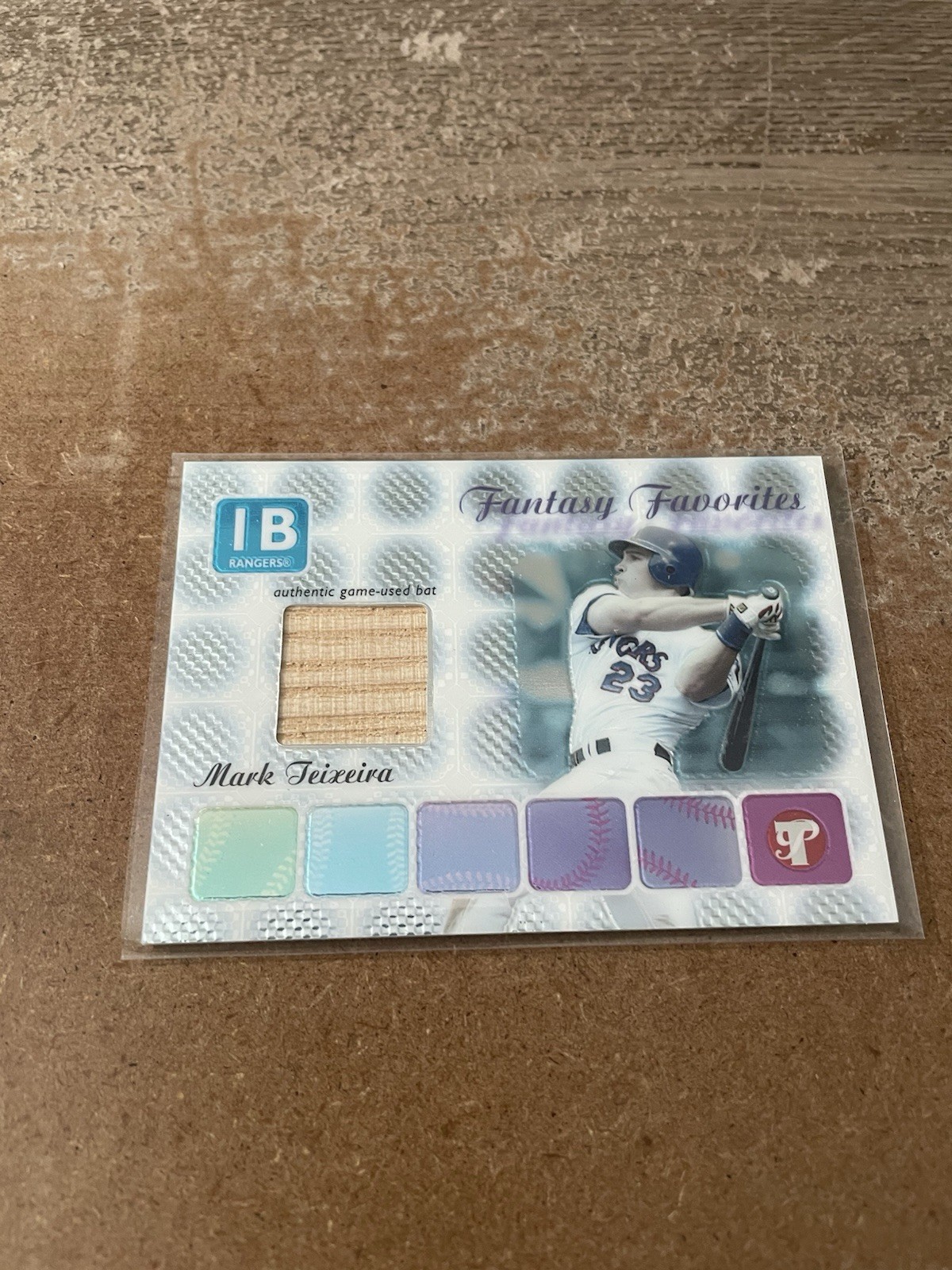 2004 Topps Pristine - Fantasy Favorites Relics Mark Teixeira #FF-MT (MEM)