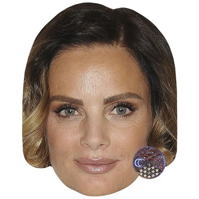 Gabrielle Anwar Big Head. Größer als das Leben Maske.