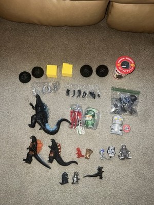Mixed HG Series, Funko, And Super7 Godzilla Figure Lot
