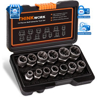 Thinkwork 14-Teiliges Schraubenausdreher Set FüR BeschäDigte Schrauben