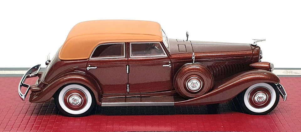 Matrix 1/43 Scale MX50406-021 - 1935 Duesenberg Rollston Sedan LWB - Met. Brown — 第 3/4 张图片