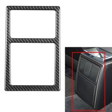 Rahmenabdeckung der hinteren Konsole für Volkswagen Passat B5 2001-2005 Schwarz