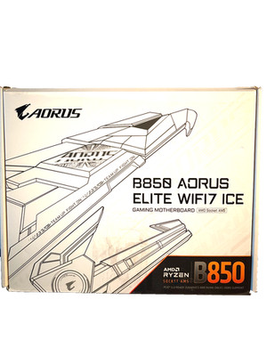 GIGABYTE B850 AORUS ELITE WIFI7 ICE AMD AM5 LGA 1718 Motherboard, ATX, DDR5, 3x